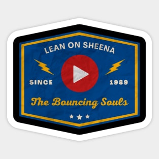 The Bouncing Souls // Play Button Sticker